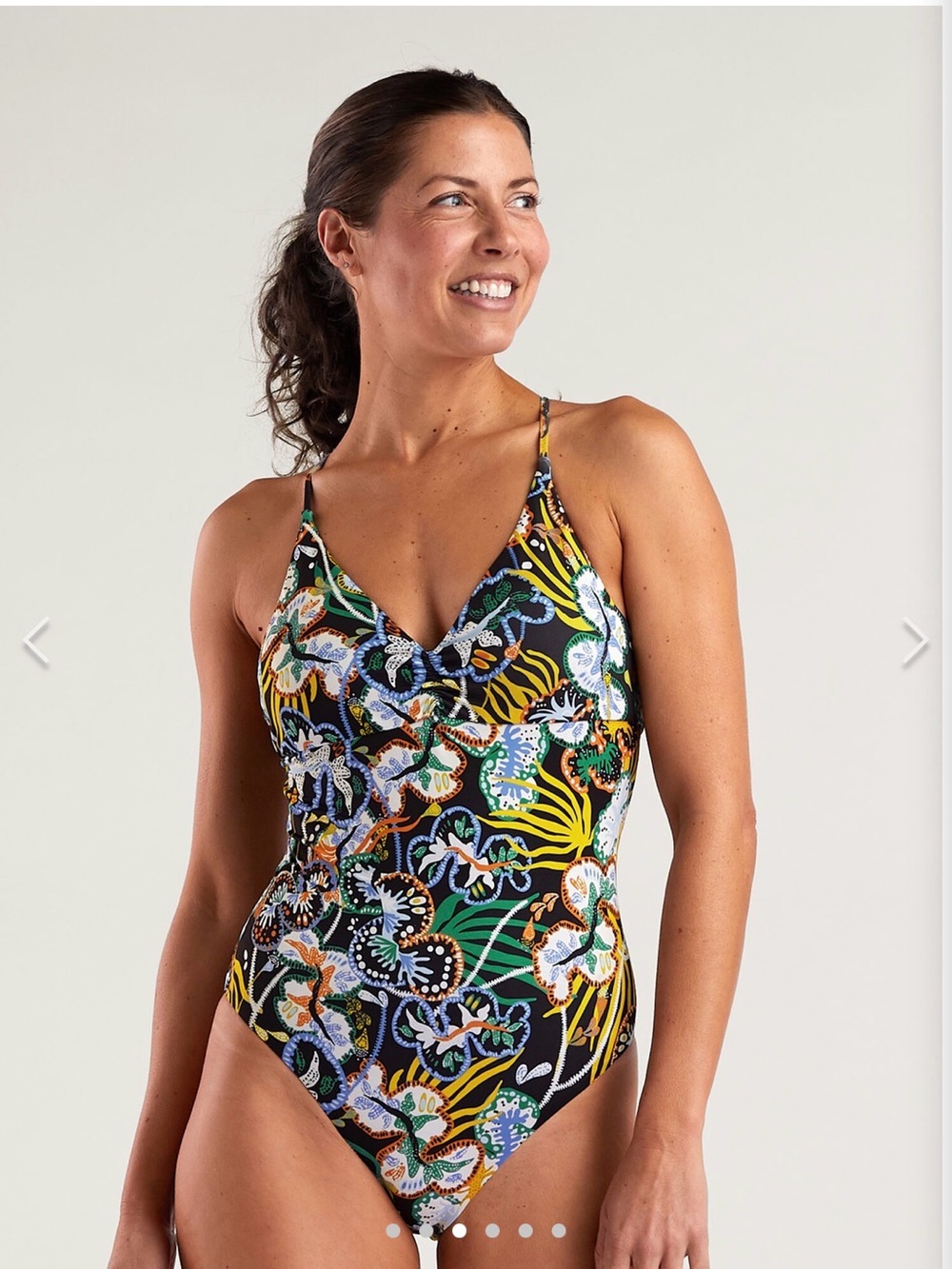 Black Patagonia Cross Shore One-Piece Swimsuit - M